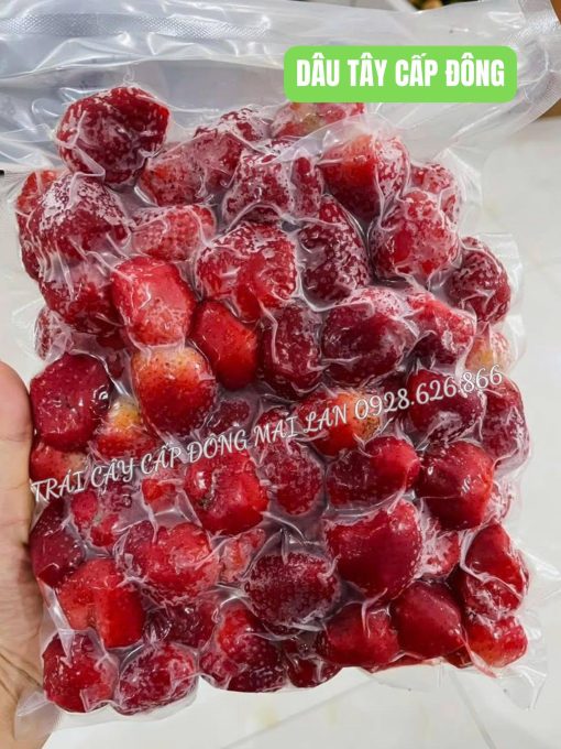 Dâu tây Đà Lạt đông lạnh 1kg - Ảnh 3