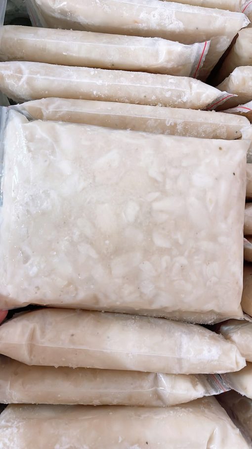 Mãng cầu tách hạt nguyên tép cấp đông